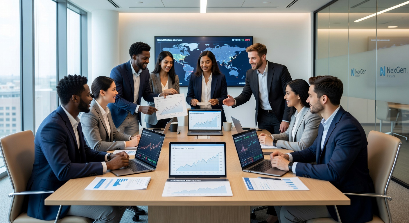 Equipo FinNova trabajando juntos